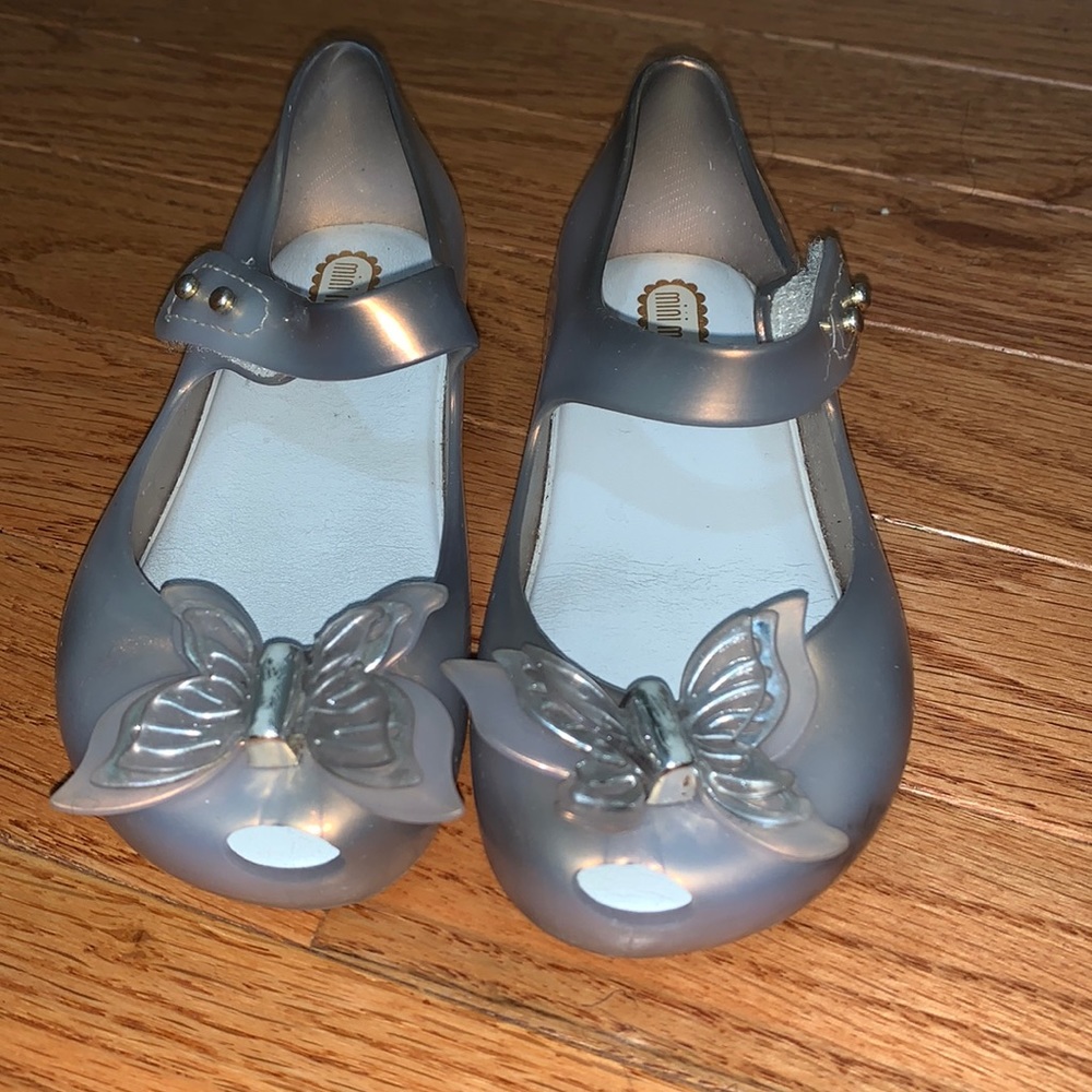 Mini Melissa kids flats; size 8